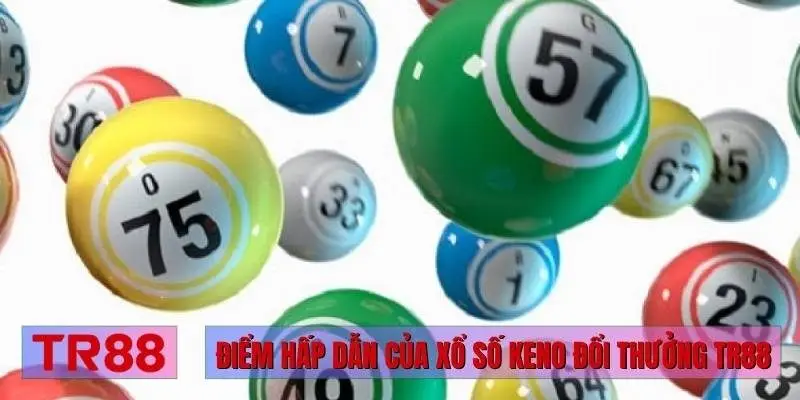Điểm hấp dẫn của xổ số Keno đổi thưởng TR88