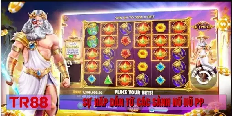 Sự hấp dẫn từ các sảnh nổ hũ PP