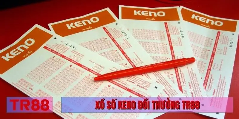 xổ số keno đổi thưởng TR88